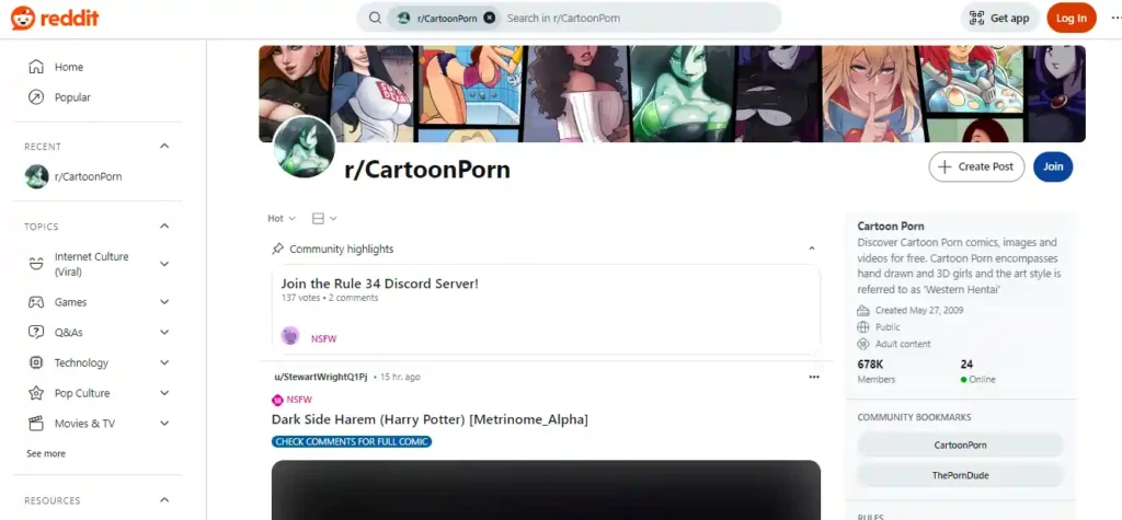 Reddit Cartoon Porn