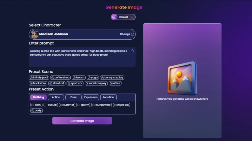 SweetHug AI - Image Generator